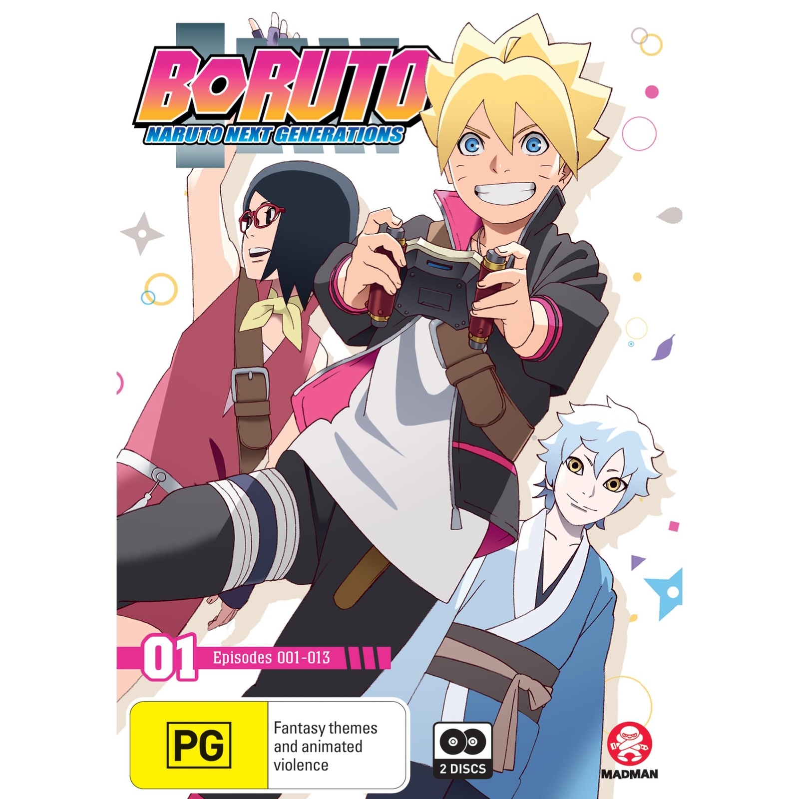 Boruto - Naruto Next Generation - 01 (DVD) New & Sealed - Reg 4 - Picture 1 of 1