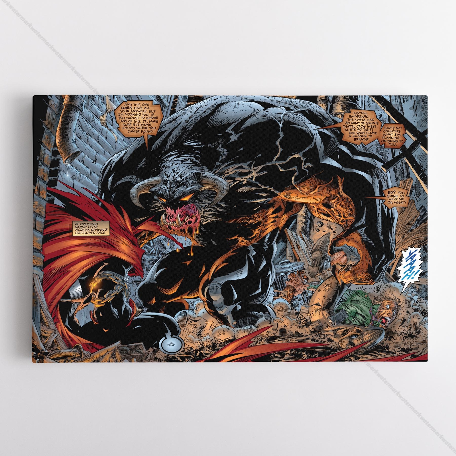 Spawn 47 Poster Canvas Comic Book Cover Art Print #T