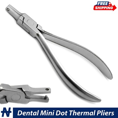 Orthodontic Mini Dot Dimple Plier Aligner Retainer Clear Braces Dental Tools New