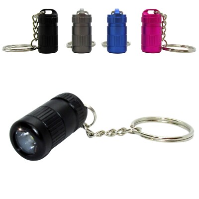 Lampe Torche LED Porte Clé Mini Lampe de Poche Maison Camping Idée cadeau Papa