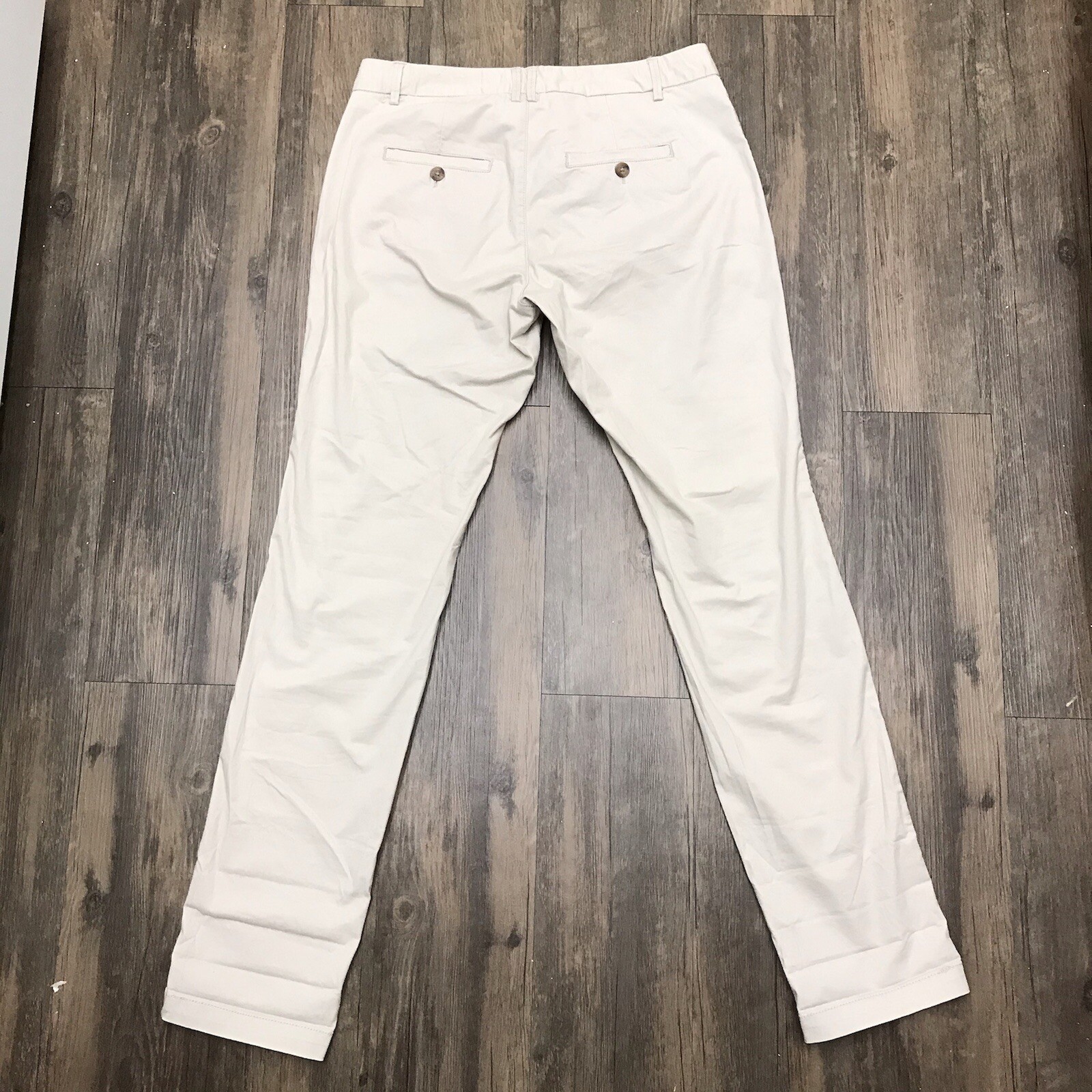 H\u0026M Women's Chinos Khakis Beige Size 