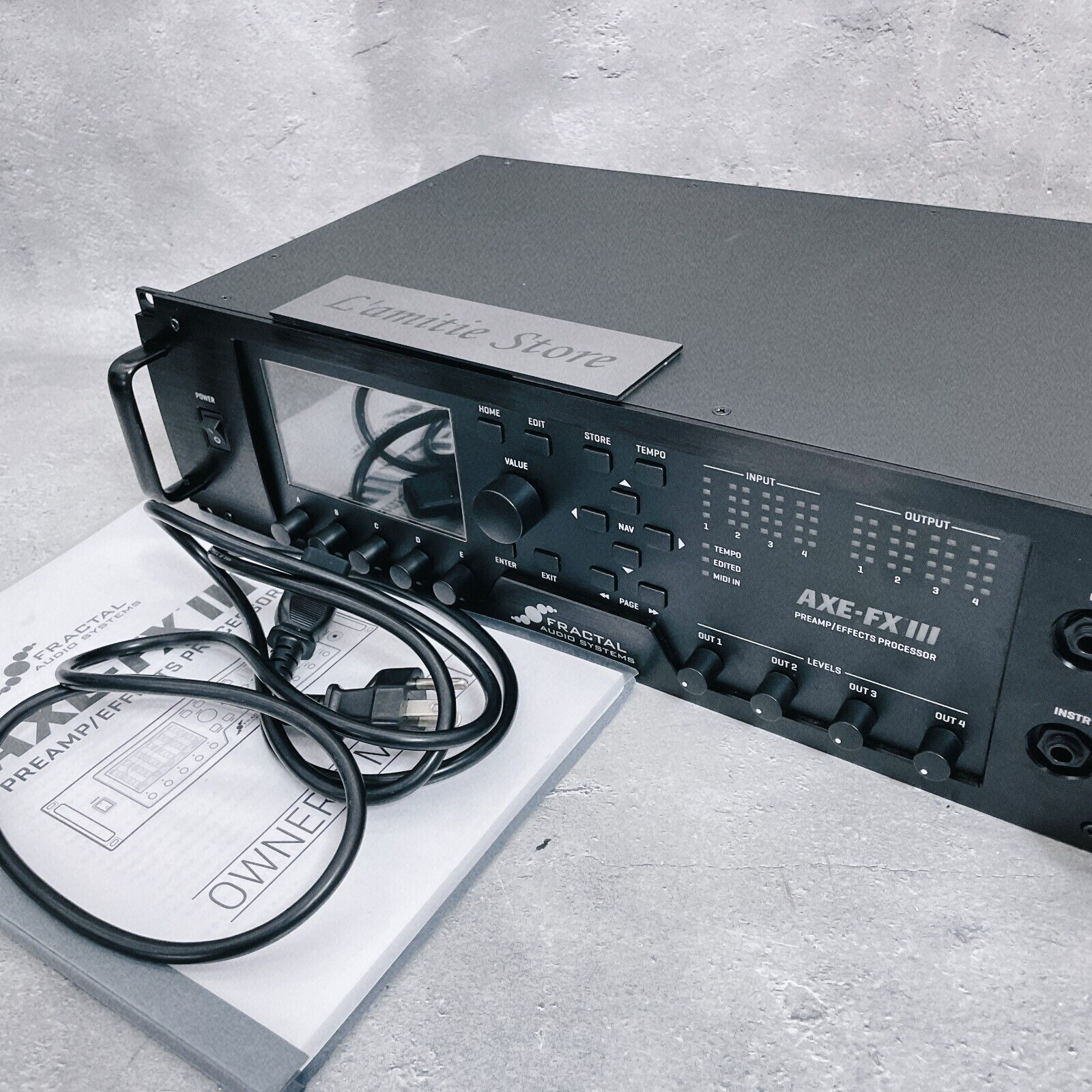 Fractal Audio System AXE-FX III Multi Guitar Effects FXIII Fractal Audio System AXE-FX III Multi Guitar Effects FXIII