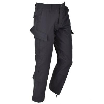 パンツ DAIRIKU [Millitary Cargo Pants ] black Mil-Tec Tactical Pants US Army style black cargo trousers