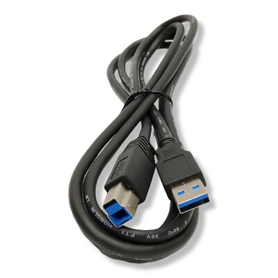 USB 3.0 SuperSpeed Type A Male to B Male 3FT Cable Cord Printer Scanner 3 Feet