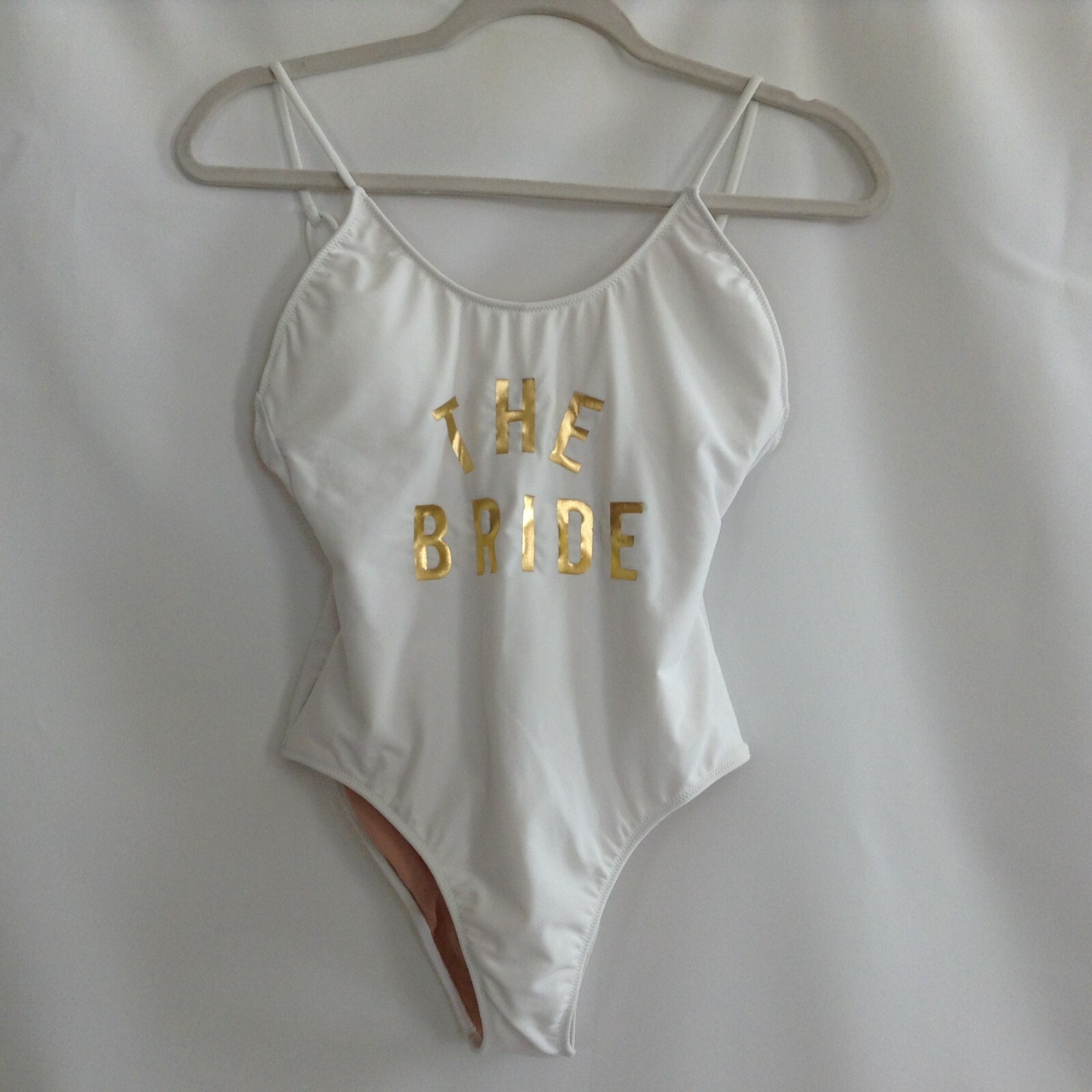 gold bride swimsuit