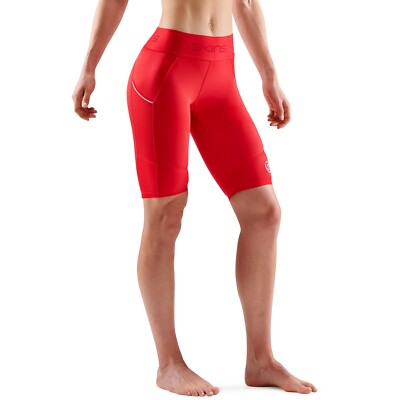 SKINS Compression Series-3 Women's Half Tights Red Small New with Tags