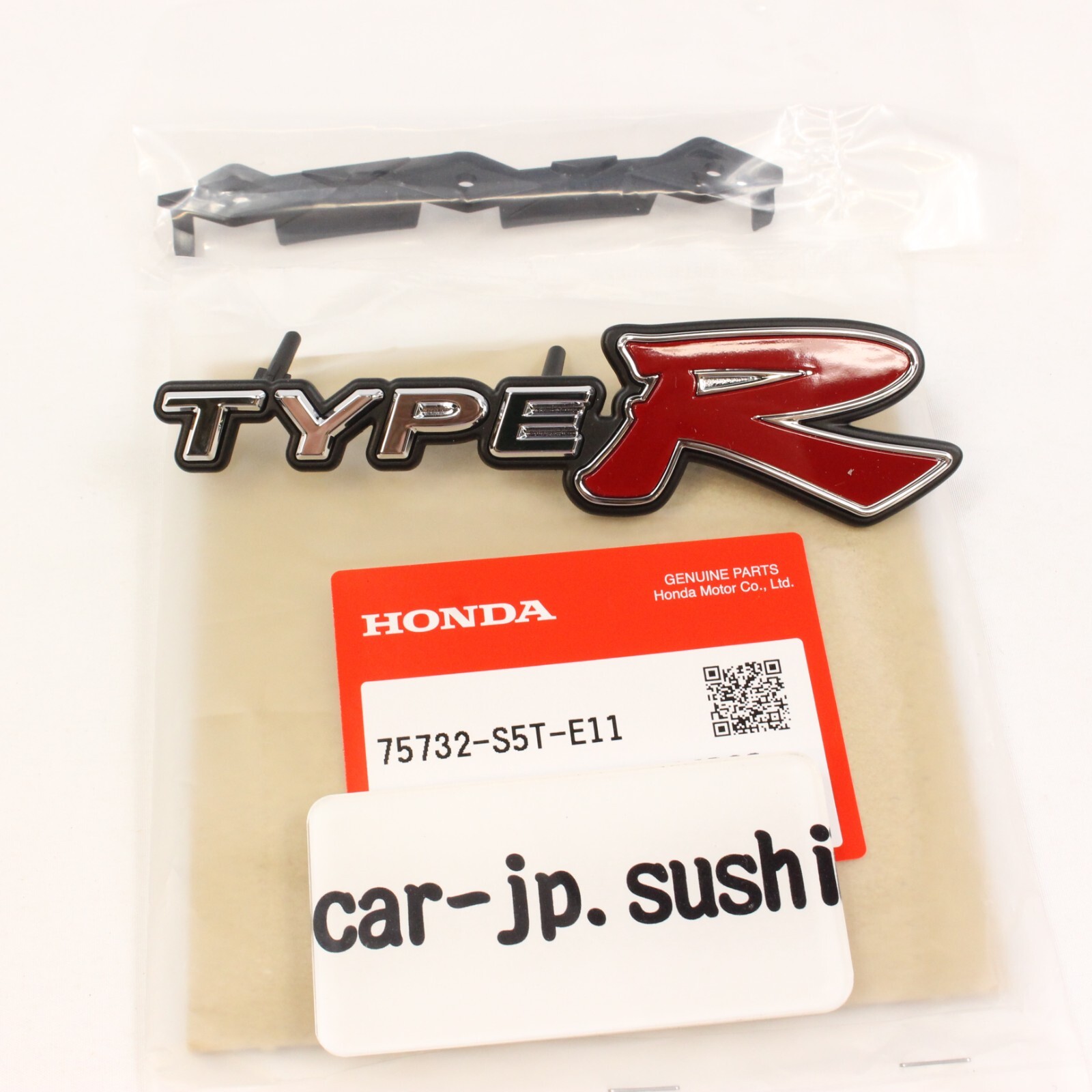 キャプテンマーク HONDA Genuine 02-05 CIVIC EP3 TYPE-R Front EMBLEM Logo Ornament