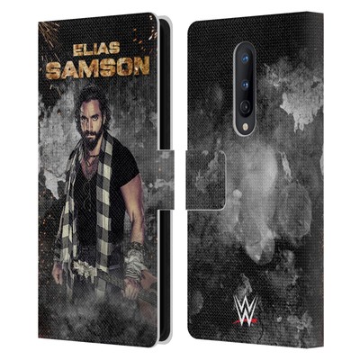 OFFICIAL WWE ELIAS LEATHER BOOK WALLET CASE COVER FOR ONEPLUS PHONES