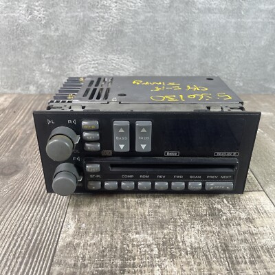 GM RADIO CD PLAYER 84-89 CHEVY C4 CORVETTE 82-88 CAMARO IROC Z28 DELCO Untested