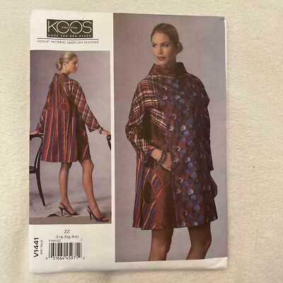 Vogue Pattern V1441 KOOS COUTURE. FF, L-XL-XXL