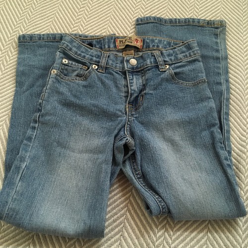 The Childrens Place Girls Jeans Flare Stretch Boot Cut Size 6X-7