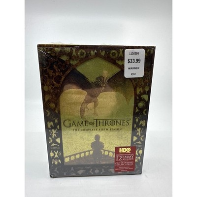 Game of Thrones The Complete Fifth Season DVD Box Set New