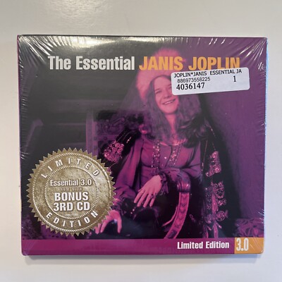The Essential Janis Joplin CD [Limited Edition 3.0] [Digipak] New, 3 Disc Set