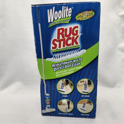 Bissell Woolite Rug Stick Carpet Floor Foam High Traffic Deep Cleaner Brush Kit
