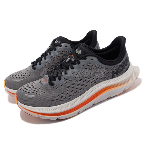 

Мужские шоссейные кроссовки Hoka Kawana Black Lunar Rock Grey White 1123163-BLRK, Серый, Kawana
