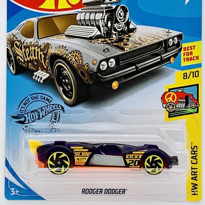 Hot Wheels Factory Wrong Car Error Rodger Dodger Slide Kick - N