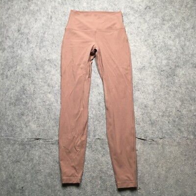 Lululemon Align High Rise Pant 28 Womens 6 Misty Merlot Performance Compression