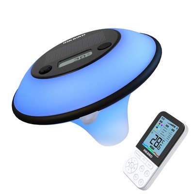 Solar Pool Thermometer 7 Colour Lights IP68 Waterproof – Floating 