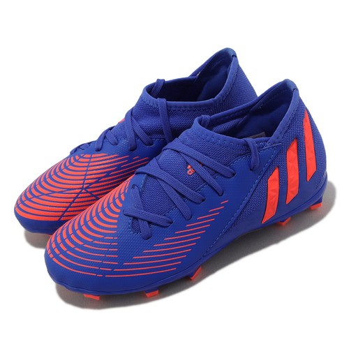 

Футбольные бутсы adidas Predator Edge.3 FG J Hi-Res Turbo для детей дошкольного возраста GW2361, Синий, Predator Edge.3 Fg J