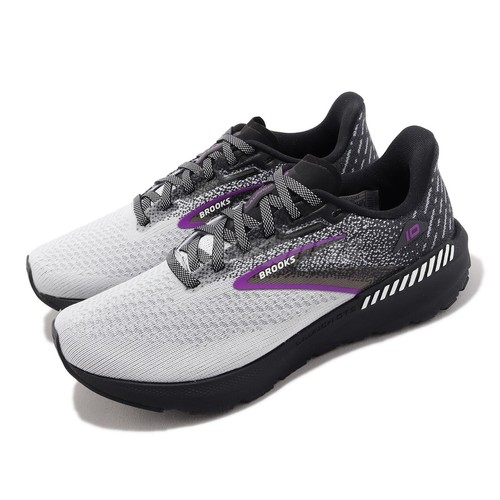 

Женские кроссовки Brooks Launch GTS 10 D Wide Black White Violet 1203991D-085, Черный, Launch Gts 10 D Wide