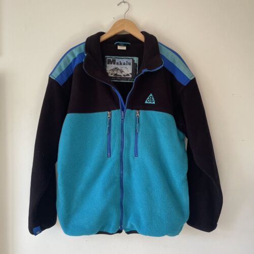 Vintage Nike ACG Makalu Full Zip Fleece Jacket Made In USA Vintage Nike ACG Makalu Full Zip Fleece Jacket Made In USA