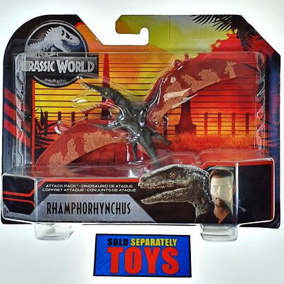Jurassic World RHAMPHORHYNCHUS Primal Attack RARE dinosaur dino
