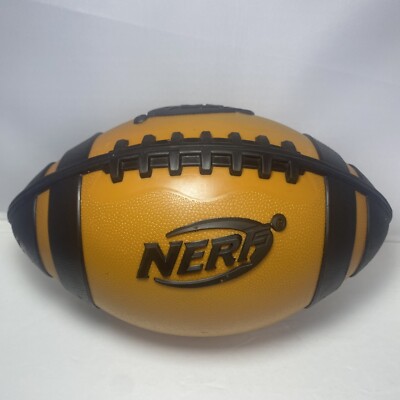 Nerf Football Weather Blitz Orange And Black Foam 2008 Hasbro Official