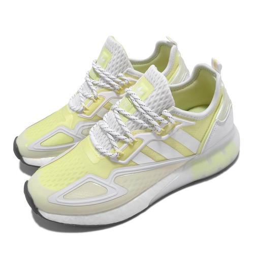 

adidas Originals ZX 2K BOOST W Желто-белые женские повседневные туфли для образа жизни GX2711, Желтый, Zx 2k Boost W