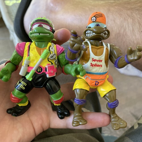 1992 Playmates Teenage Mutant Ninja Turtle Sewer Spittin