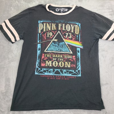 Pink Floyd Dark Side of the Moon 1973 London Earl's Court XL T-shirt Liquid Blue