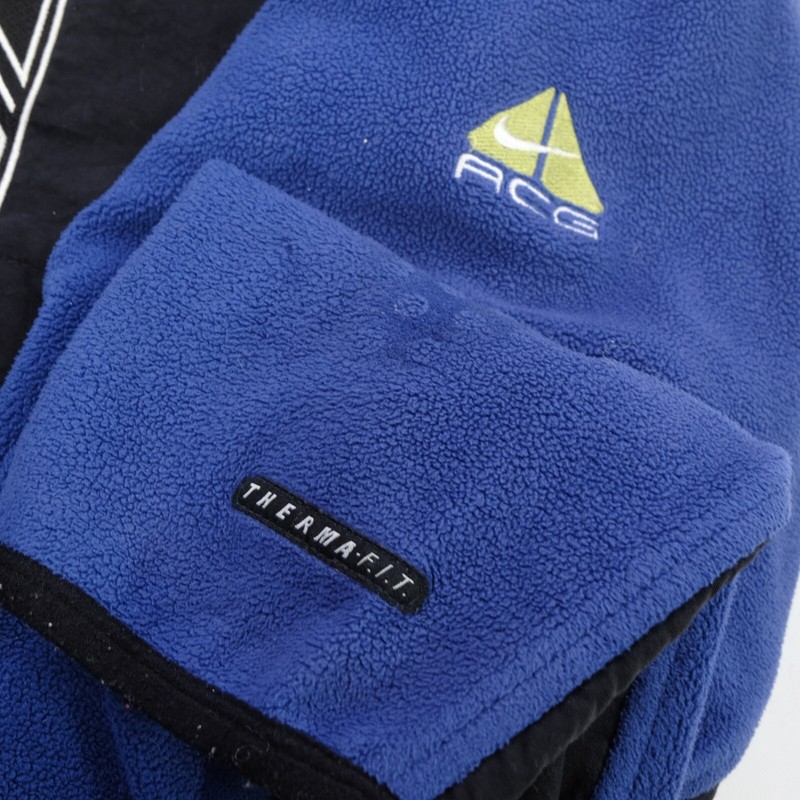 Rare Vintage NIKE ACG CBS Winter Games 1998 Thermal Layer 2 Fleece