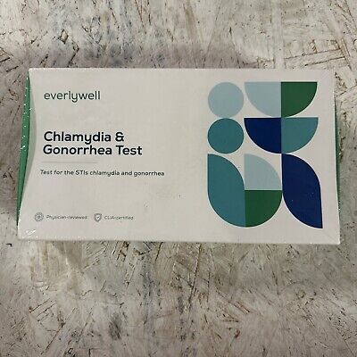 EverlyWell Chlamydia & Gonorrhea STI Test STD EXP 04/30/2025 Discreet SEALED/NEW