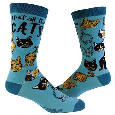 Funny Cat Face Hilarious Kitten Novelty Footwear