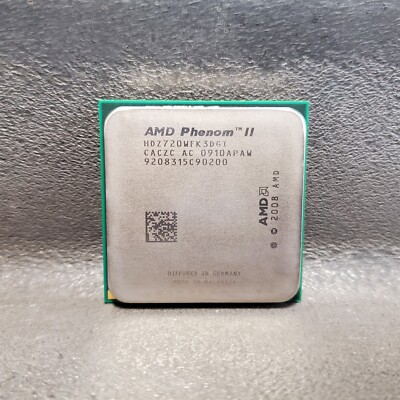 AMD Phenom II X3 720 HDZ720WFK3DGI 2.80GHz Triple-Core Socket AM3 Processor CPU