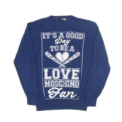 Love moschino shop womens jumper