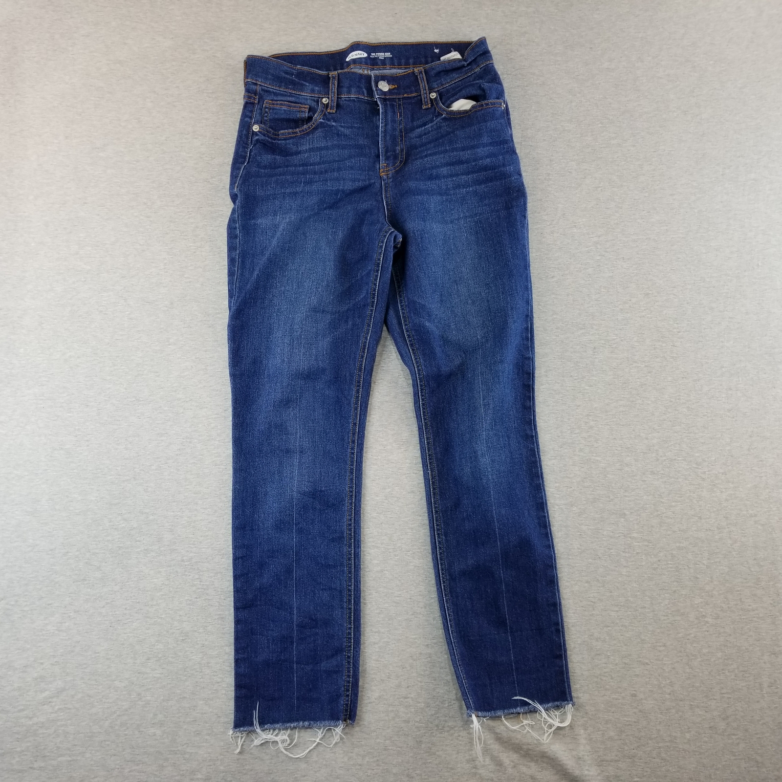 Old Navy Jeans Women's Sz 4 Perfect Straight Ankle Dark Wash Normcore Stylish