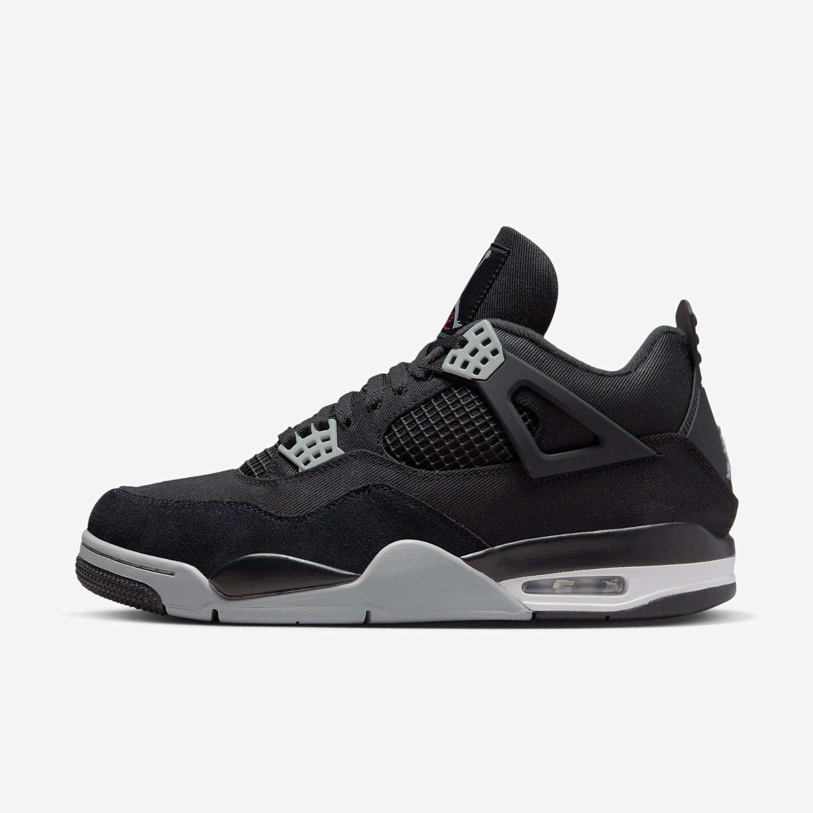 

Мужские кроссовки Jordan 4 Retro SE Black Canvas DH7138-006, Черный, 4