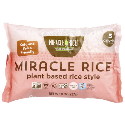 Miracle Rice®, Plant Based Rice, 8 oz (227 g)