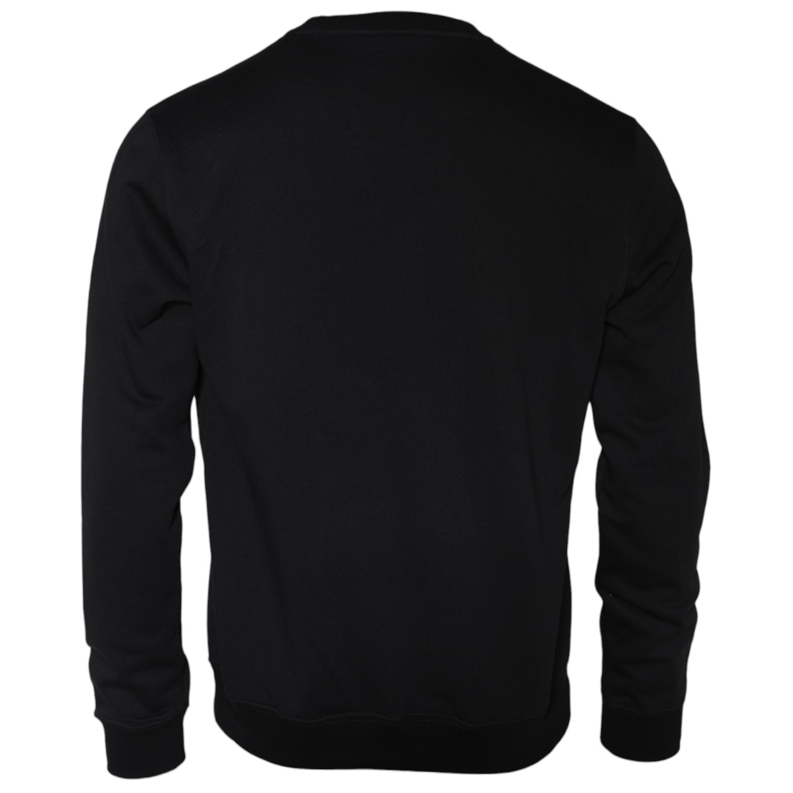 Pre-owned Versace Sweater Black Medusa Fleece Cotton Crew Neck Sweatshirt S.xl Rrp 1260usd