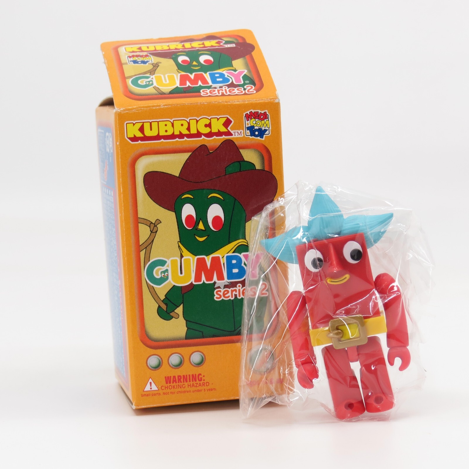 Kubrick Gumby - Fatbuckle block series 2 made by Medicom Toy