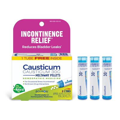 Boiron Causticum 30C 3 MDT, 3 тюбика в коробке