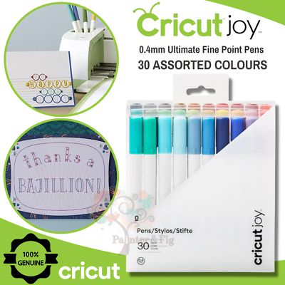 30 Cricut Joy Ultimate Fine Point Pen Set Markers also fits Joy Xtra GENUINE