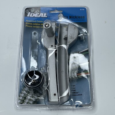 IDEAL 35-782 Sir Nickless Armored Cable Cutter - New in Package