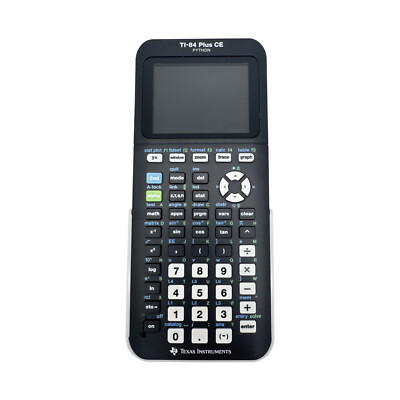 Texas Instruments TI-84 Plus CE Python Color Graphing Calculator Black OPEN BOX