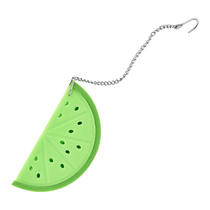 Silicone Tea Infuser Strainer Lemon Slice Shape Tea Strainer Filter with Chain