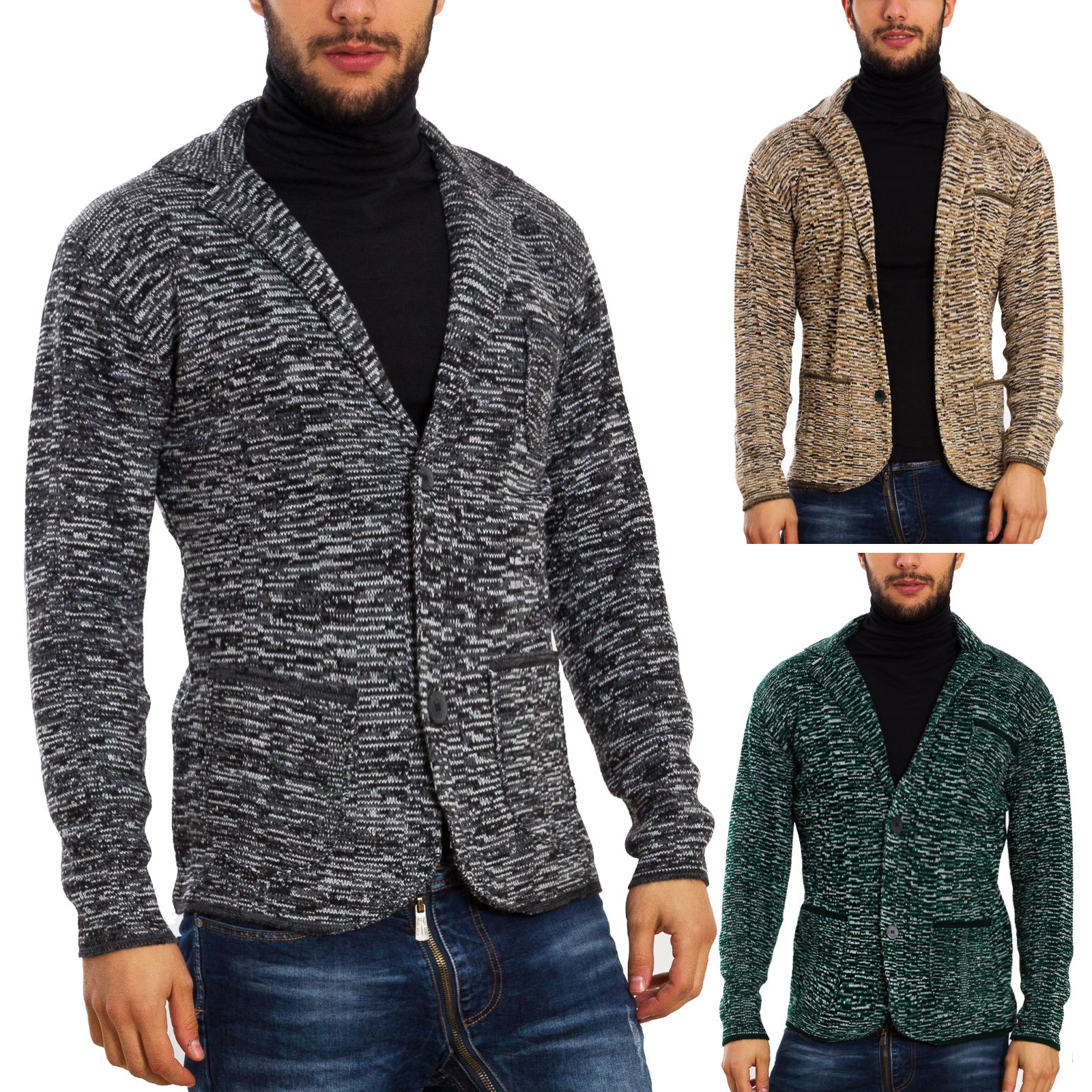 h and m mens cardigan