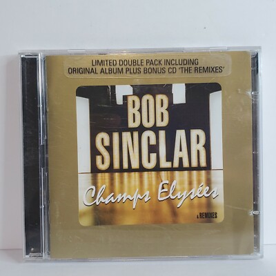 Bob Sinclar Champs Elysees Remixes 2CD French House DJ import
