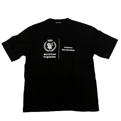 balenciaga world food program shirt