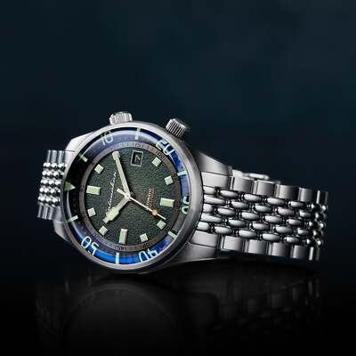 Pre-owned Spinnaker Bradner Stainless Steel 42mm Japanese Automatic Wristwatch
