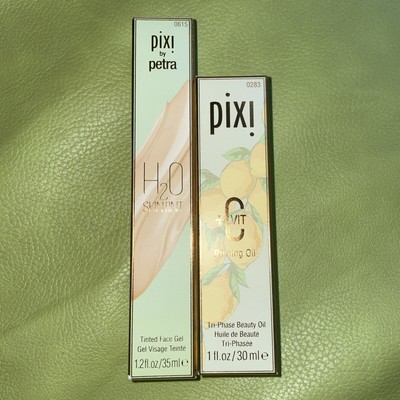 Pixi Bundle H2O Skintint Cream & Vit C Priming Oil